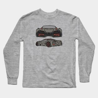 super power car Long Sleeve T-Shirt